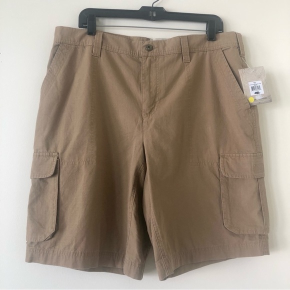 NWT Men’s Field and Stream rip stop cargo short solid ermine Size 36 - Picture 1 of 9